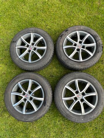 Set 4x Continental winterbanden 185/65 R15 op MAK velgen beschikbaar voor biedingen
