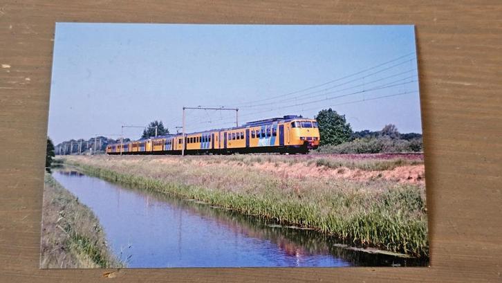 Foto TREIN NS Nederlandse Spoorwegen SGM Sprinter Plan Y, Verzamelen, Spoorwegen en Tramwegen, Gebruikt, Trein, Overige typen