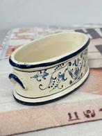 Vintage 20 x 10 CM Delftsblauw plantenbak klein delfts-blauw, Antiek en Kunst, Ophalen of Verzenden
