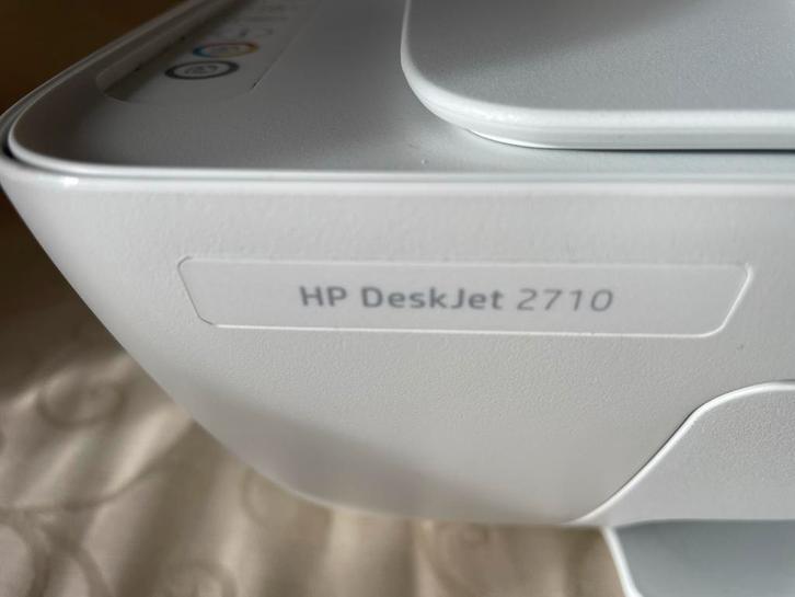 HP DeskJet 2710 All-in-One Printer, Computers en Software, Printers, Gebruikt, All-in-one, Inkjetprinter, Kleur printen, Draadloos