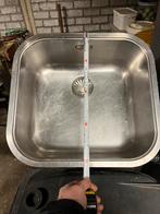 RVS Spoelbak 42x44,5cm - Keukenblad Wasbak, Huis en Inrichting, Keuken | Keukenelementen, Minder dan 50 cm, Gebruikt, Ophalen of Verzenden