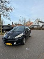 Peugeot 207 1.4 VTI 16V 5DRS 2008 Zwart, Auto's, Voorwielaandrijving, 1153 kg, Zwart, Origineel Nederlands