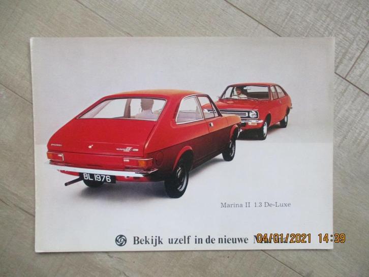 Morris Marina Folders  SALE !!, Boeken, Auto's | Folders en Tijdschriften, Zo goed als nieuw, Overige merken, Verzenden