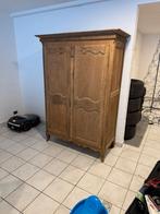 Prachtige Franse antieke kast, Huis en Inrichting, Ophalen, Eikenhout, Zo goed als nieuw, Met hangruimte