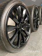 21'' originele Tesla Model S Turbine velgen + banden 5x120, 265 mm, 21 inch, Banden en Velgen, Gebruikt