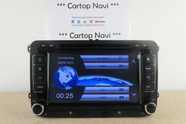 Volkswagen Seat Skoda | RNS 510 Navigatie radio | wince, Auto diversen, Autonavigatie, Zo goed als nieuw, Ophalen of Verzenden