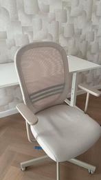 Beige Bureaustoel met Armleuningen, Gebruikt, Beige, Ophalen of Verzenden, Bureaustoel