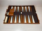 Luxe backgammon in skai koffer, Een of twee spelers, Ophalen of Verzenden, Zo goed als nieuw