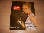 OUDE reclame Jaffi frisdrank, Beijer Meppel Limonadefabriek, Ophalen of Verzenden, Gebruikt, Reclamebord