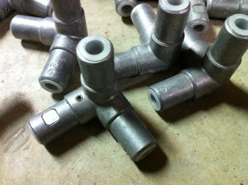 Industriële aluminium hekwerk/handrail delen (Rose +Krieger) beschikbaar voor biedingen