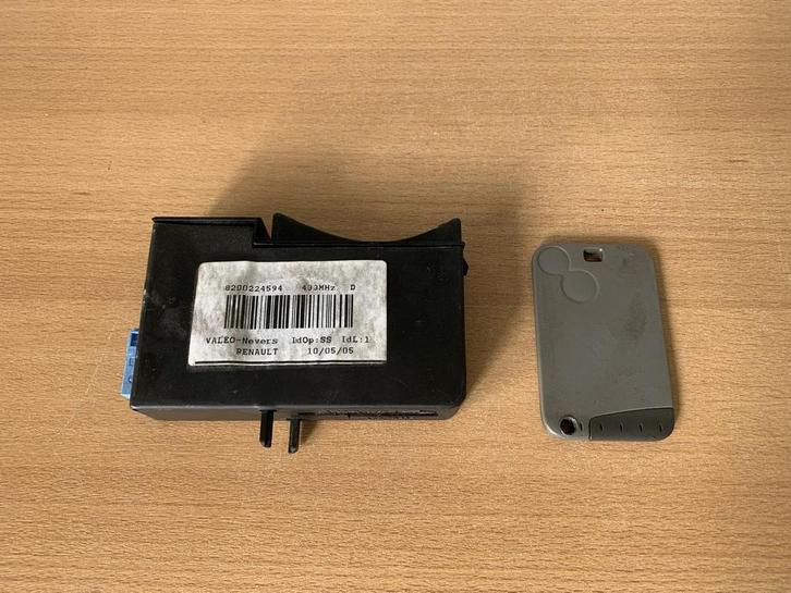 kaartlezer / contactslot renault laguna II espace 8200224595, Auto-onderdelen, Carrosserie en Plaatwerk, Renault, Gebruikt, Ophalen of Verzenden