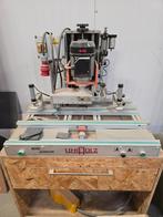 Uniholz mini junior scharnier- en rijboormachine, Doe-het-zelf en Verbouw, Gereedschap | Boormachines, Verzenden, Zo goed als nieuw