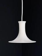 Scandinavische hanglamp glas, Huis en Inrichting, Lampen | Hanglampen, Minder dan 50 cm, Glas, Ophalen of Verzenden, Zo goed als nieuw