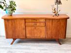 Vintage dressoir sideboard wandkast, Huis en Inrichting, Kasten | Dressoirs, Met deur(en), 150 tot 200 cm, Teakhout, Vintage