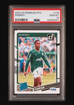 Endrick Rookie Card PSA 10 - Panini Donruss FIFA, Ophalen of Verzenden, Zo goed als nieuw, Plaatje
