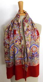 Mooie paisley print sjaal van Oilily, Kleding | Dames, Verzenden, Zo goed als nieuw, Maat 38/40 (M), Sjaal