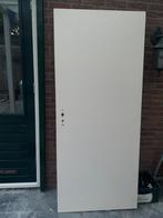 Opdek houten binnendeur, rechtsdraaiend. 201 x 83 cm, Doe-het-zelf en Verbouw, Deuren en Horren, Ophalen, 80 tot 100 cm, Binnendeur