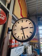 Boch station/ fabrieks klok 2 zijdig, Verzamelen, Ophalen, Gebruikt, Lichtbak of (neon) lamp