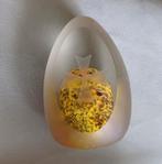 Mdina egg presse-papier Malteser kruis, frosted paperweight, Antiek en Kunst, Antiek | Glas en Kristal, Ophalen of Verzenden