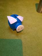 Blauw  spaarvarken, Ophalen of Verzenden, Nieuw, Kunststof