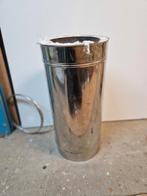 Kachelpijp dubbelwandig, Ophalen of Verzenden, Minder dan 2 meter, 80 mm of meer