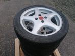 Opel / Ford Aluminium Velgen & Banden  € 250,-, Auto-onderdelen, Banden en Velgen, Gebruikt, 15 inch, Ophalen of Verzenden, Band(en)