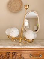 Vintage Massive Belgium design hanglamp, Ophalen, Zo goed als nieuw, 75 cm of meer