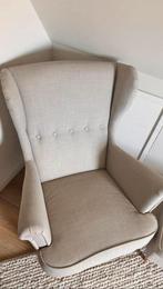Fauteuil Strandmon beige ikea, Huis en Inrichting, Fauteuils, Ophalen of Verzenden, Zo goed als nieuw, 75 tot 100 cm