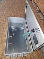 Metalen schakelkast, Doe-het-zelf en Verbouw, Rolluiken, Ophalen of Verzenden, Gebruikt, Minder dan 100 cm