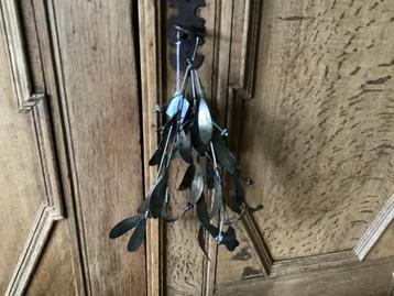 NIEUW metalen kunsttak kunstbloem 37 cm beschikbaar voor biedingen