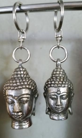 Boeddha brons Sleutelhanger - Tashanger (nieuw), Verzamelen, Sleutelhangers, Nieuw, Ophalen of Verzenden