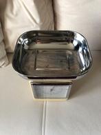 Wesco weegschaal en klok in crèmekleur., Keukenweegschaal, Ophalen of Verzenden, Gebruikt, Minder dan 10 kg