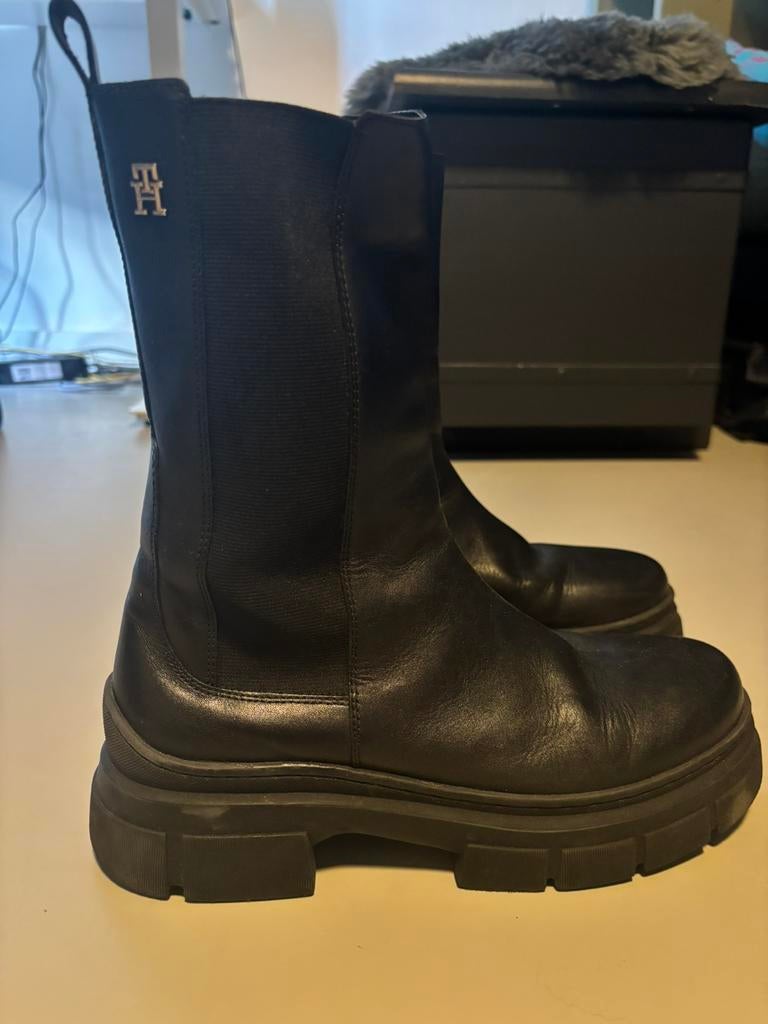 Tommy Hilfiger boots maat 40, Ophalen of Verzenden, Zo goed als nieuw