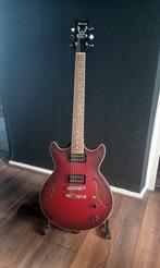 Ibanez Artcore AM53 SRF Sunburst Red Flat, Ophalen, Zo goed als nieuw, Hollow body, Ibanez