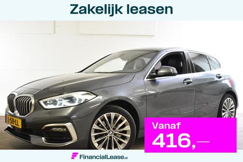 BMW 1 Serie 118IA AUT. BUSINESS EDITION PLUS LEDER/NAVI/CARP, Auto's, BMW, Bedrijf, Lease, Financial lease, 1-Serie, ABS, Airbags