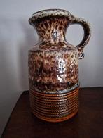 Vintage vaas/ kan - bruin oranje, Verzamelen, Retro, Ophalen of Verzenden, Huis en Inrichting