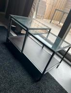 Salontafel, Huis en Inrichting, Tafels | Salontafels, Ophalen, Gebruikt, 100 tot 150 cm, 50 tot 100 cm