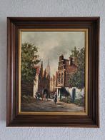 Mooi schilderij gesigneerd door JW Voerman, Antiek en Kunst, Kunst | Schilderijen | Klassiek, Ophalen of Verzenden