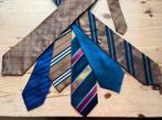 Vijf zijden stropdassen, Kleding | Heren, Stropdassen, Ophalen of Verzenden, Zo goed als nieuw, Overige kleuren