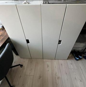 Twee IKEA kasten (60 x 50 x 130 cm)