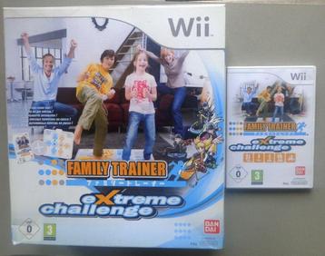 Family Trainer Extreme Challenge + mat compleet in doos  beschikbaar voor biedingen