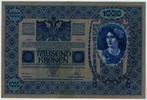 23-1007 Oostenrijk 1000 kronen 1902, Postzegels en Munten, Bankbiljetten | Europa | Niet-Eurobiljetten, Los biljet, Oostenrijk