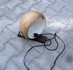 Vintage tetro Design Lamp - Bruin wit, Gebruikt, Vintage, Ophalen of Verzenden, Minder dan 50 cm
