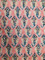Handgeknoopt Perzisch wol Mir tapijt pink India 210x245cm, Huis en Inrichting, Stoffering | Tapijten en Kleden, 200 cm of meer