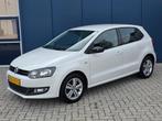 Volkswagen Polo 1.2 MATCH Wit 5-Drs 2012|Airco|Cruise|Pdc, Voorwielaandrijving, Traction-control, Zwart, Wit