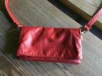 Maii Ltd rood leren tasje, Sieraden, Tassen en Uiterlijk, Ophalen of Verzenden, Gebruikt, Rood, Schoudertasje