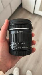Canon EF-S 10-18mm F/4.5-5.6 IS STM groothoeklens, Audio, Tv en Foto, Fotografie | Lenzen en Objectieven, Ophalen of Verzenden