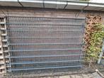 Hekwerk 3x 251breedte bij 183 hoog + reststuk., Ophalen, Gebruikt, IJzer