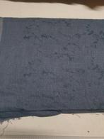 Linnen viscose broderie jeans (125), Hobby en Vrije tijd, Stoffen en Lappen, 120 cm of meer, Beige, Nieuw, Ophalen of Verzenden