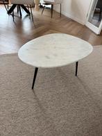 Kleine salontafel/bijzettafel marmer, Huis en Inrichting, Tafels | Salontafels, Ophalen, Overige materialen, 50 tot 100 cm, 50 tot 75 cm